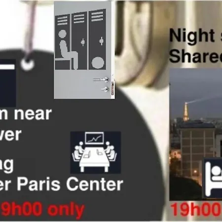 Eiffel Citea Access Dayroom Espace Sans Nuitée Et Partagée Chatillon Nuitée -- Repos Journée Ou Espace Travail 8-19h Proche Tour Eiffel Ou Usage Bureau à L'heure En Journée -- Nuitée Chatillon Avenue *