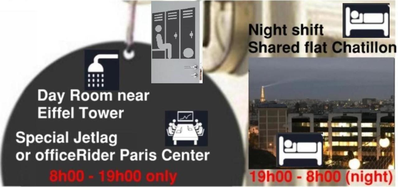 Eiffel Citea Access Dayroom Espace Sans Nuitée Et Partagée Chatillon Nuitée -- Repos Journée Ou Espace Travail 8-19h Proche Tour Eiffel Ou Usage Bureau à L'heure En Journée -- Nuitée Chatillon Avenue *